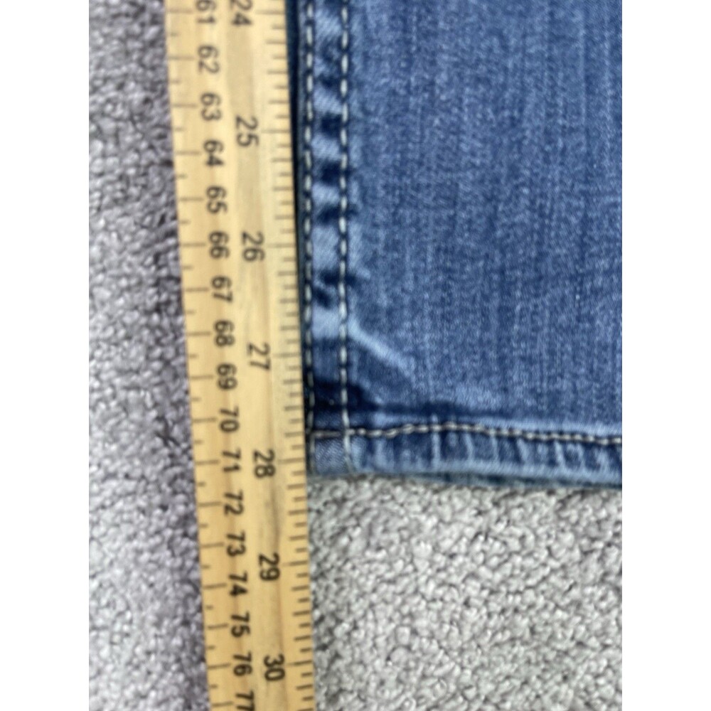 BKE Jake Jeans Mens 30X28 Blue Straight Medium Wash Stretch Comfort Preppy Denim - Picture 11 of 13